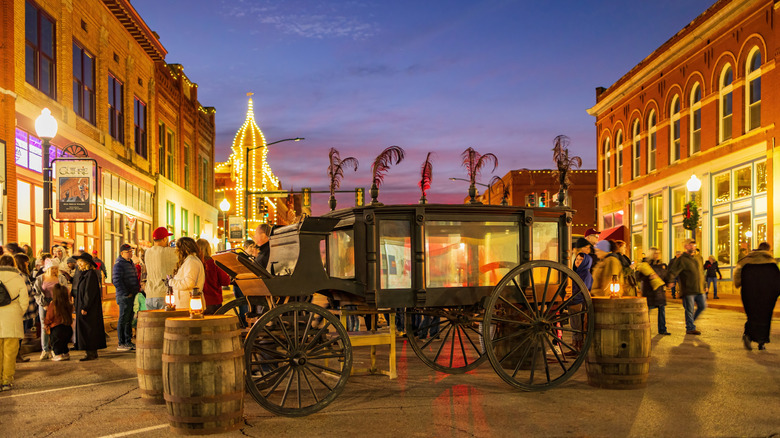 The famous Victorian Walk in Guthrie